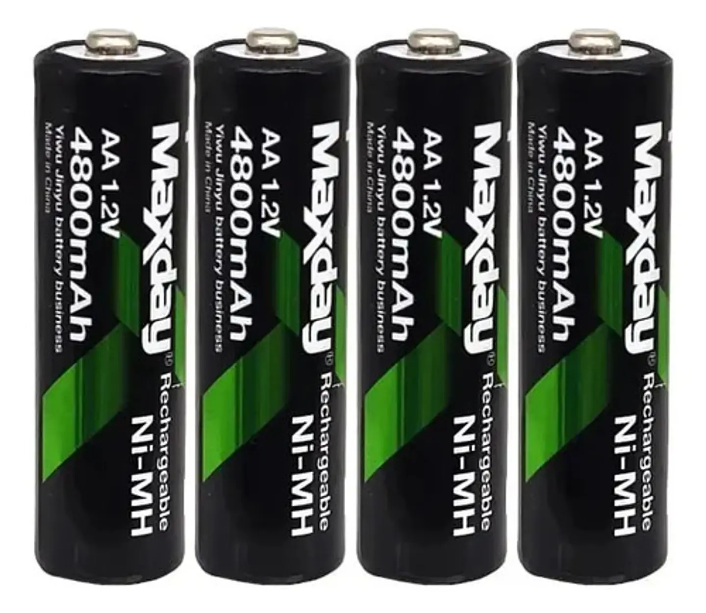 Pila Aa Maxday Ni-mh Cilíndrica Pack 12und Recargables 4800 3