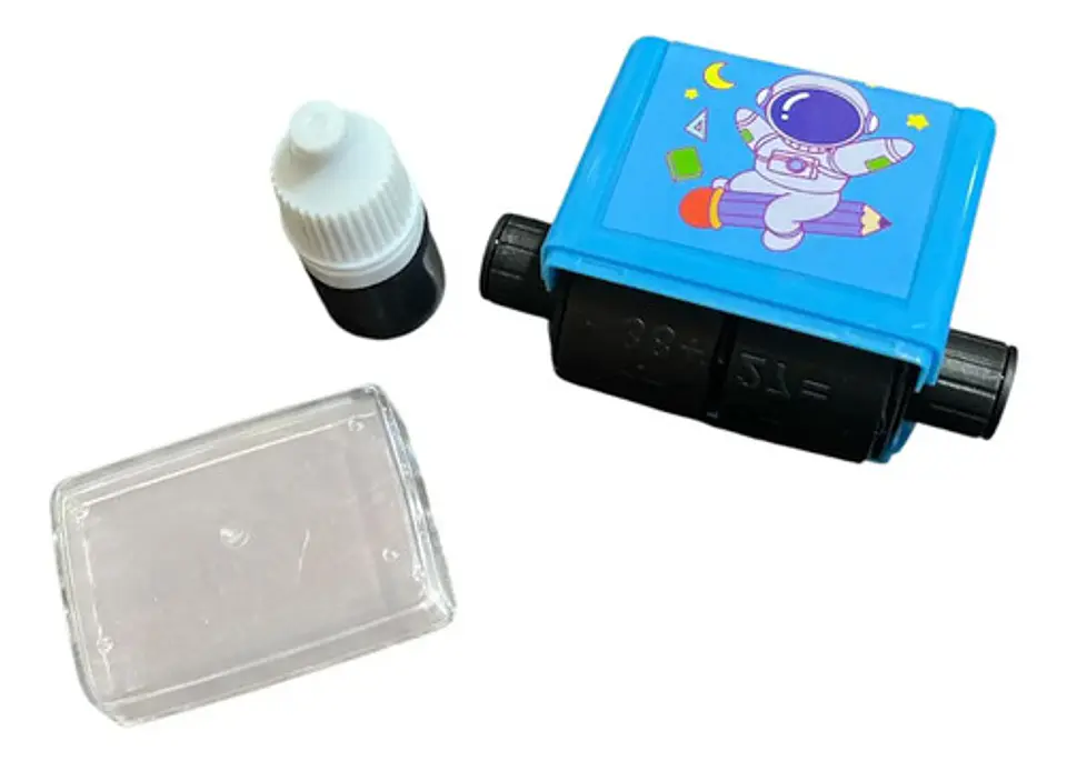 Kit Rodillo Sellos Enseñanza Matemática Niños 5