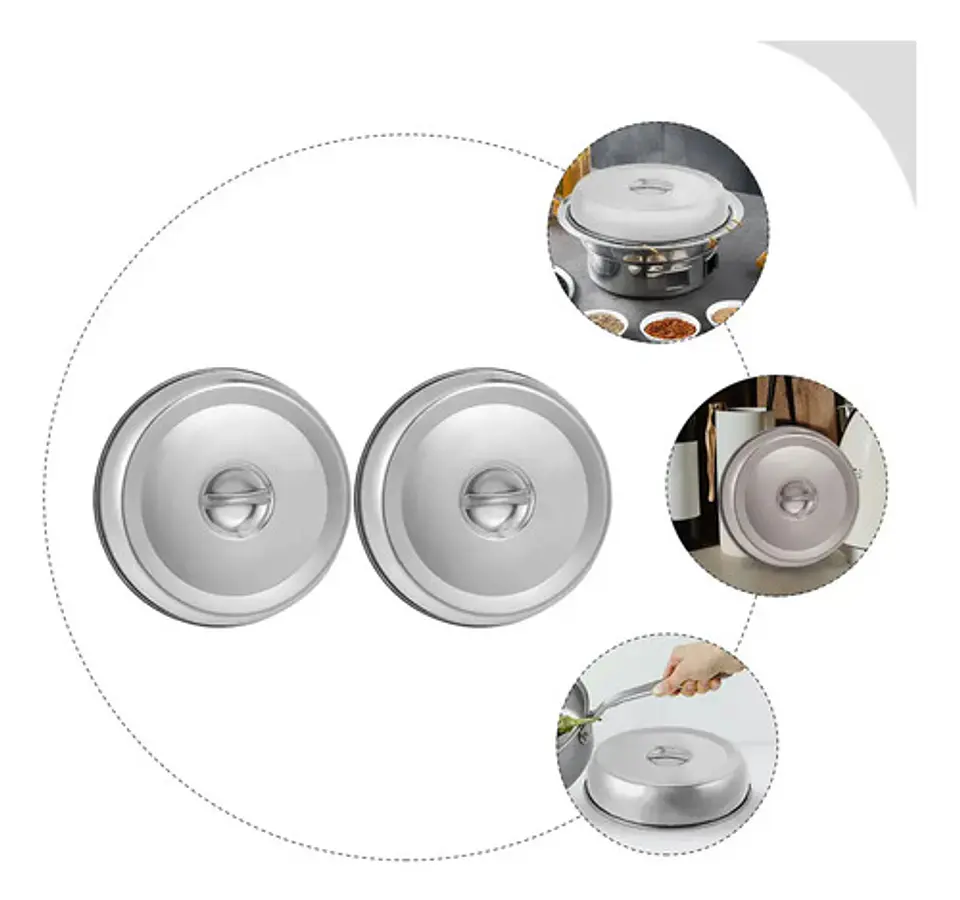 Funda Protectora De Alimentos Práctica Tapa Para Bistec 4