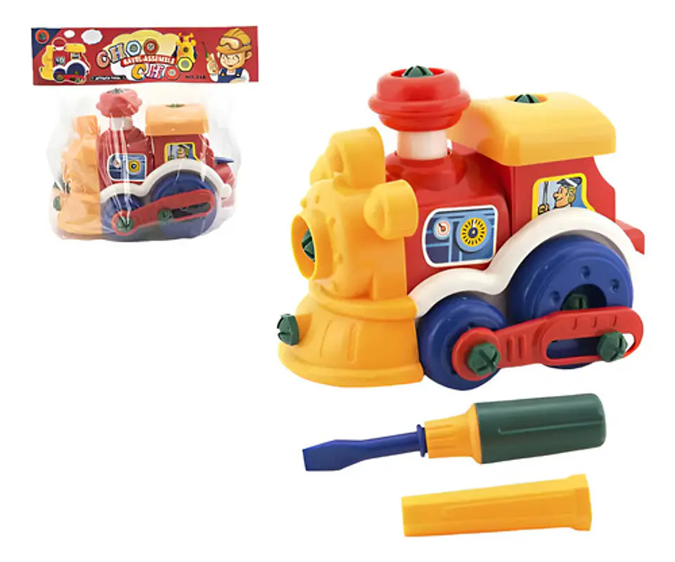 Tren Didactico Desarmable Bebe Acarreable Herramientas 1