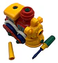 Tren Didactico Desarmable Bebe Acarreable Herramientas - Miniatura 2