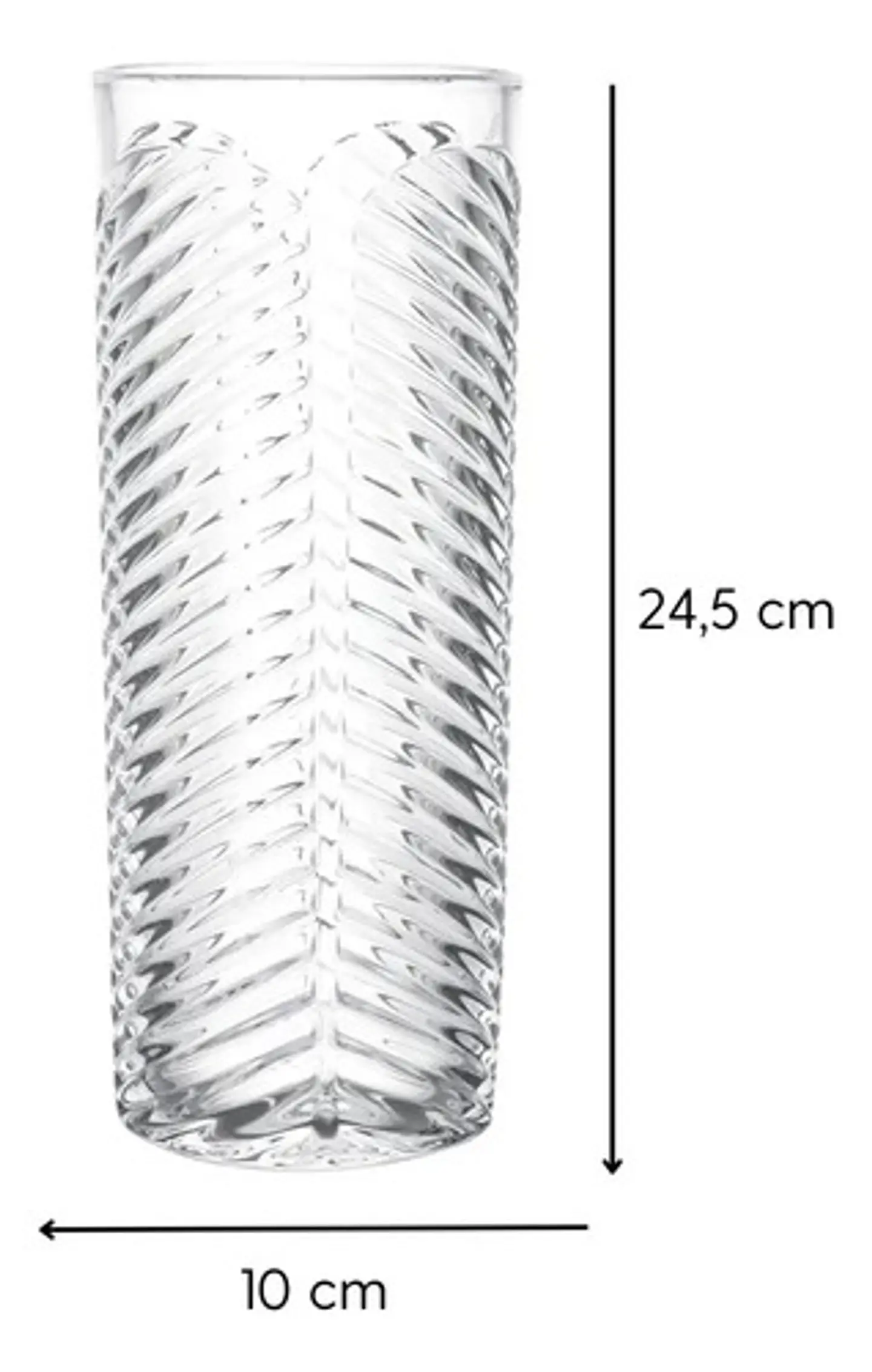 Florero Jarrón Decorativo Minimalist Moderno 24cm 13