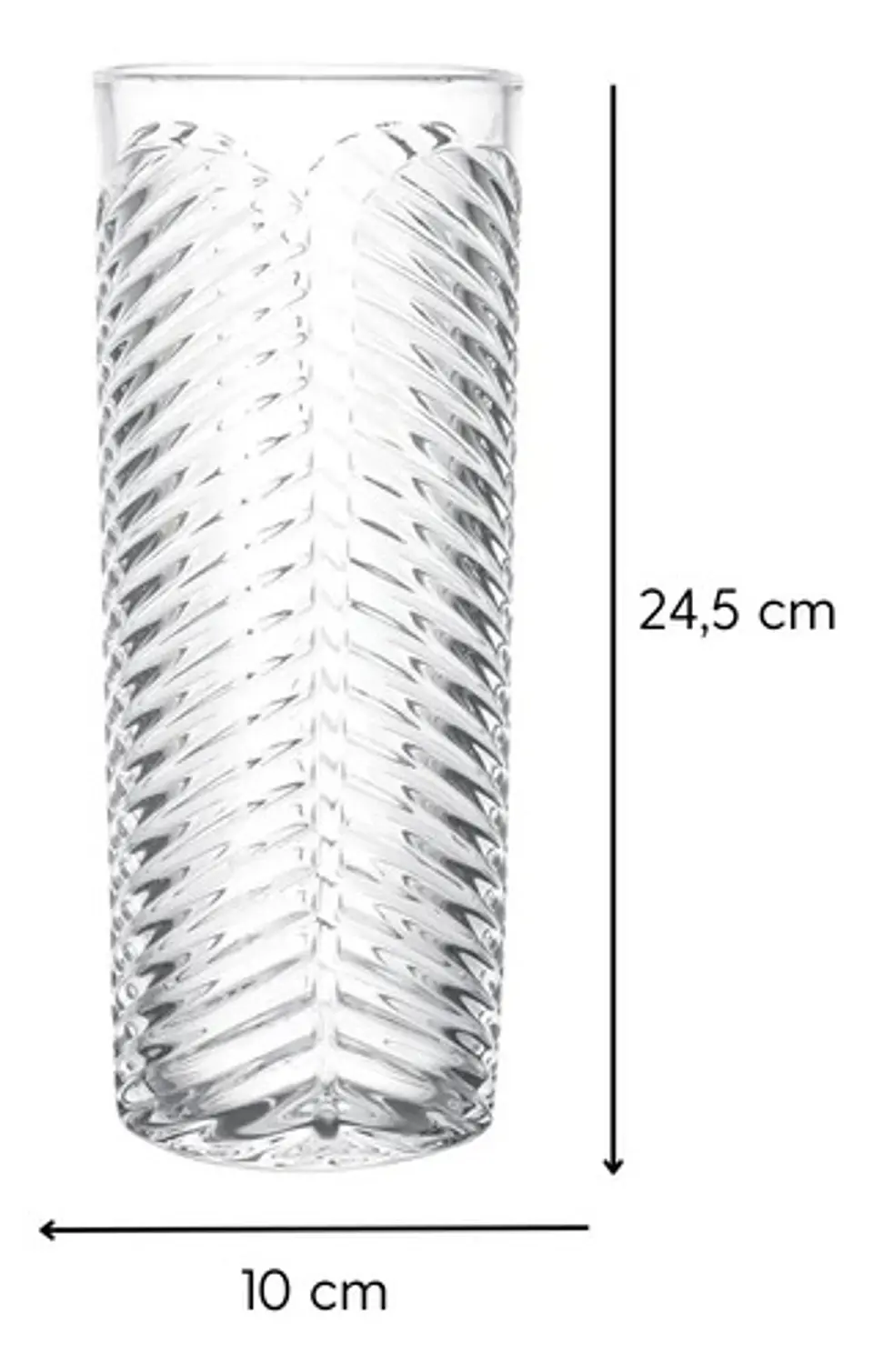 Florero Jarrón Decorativo Minimalist Moderno 24cm 13