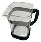Cafetera Embolo Prensa Francesa 1000cc Vidrio Negra Color Ne Color Negro/cuadrado - Miniatura 2