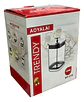 Cafetera Embolo Prensa Francesa 1000cc Vidrio Negra Color Ne Color Negro/cuadrado - Miniatura 5