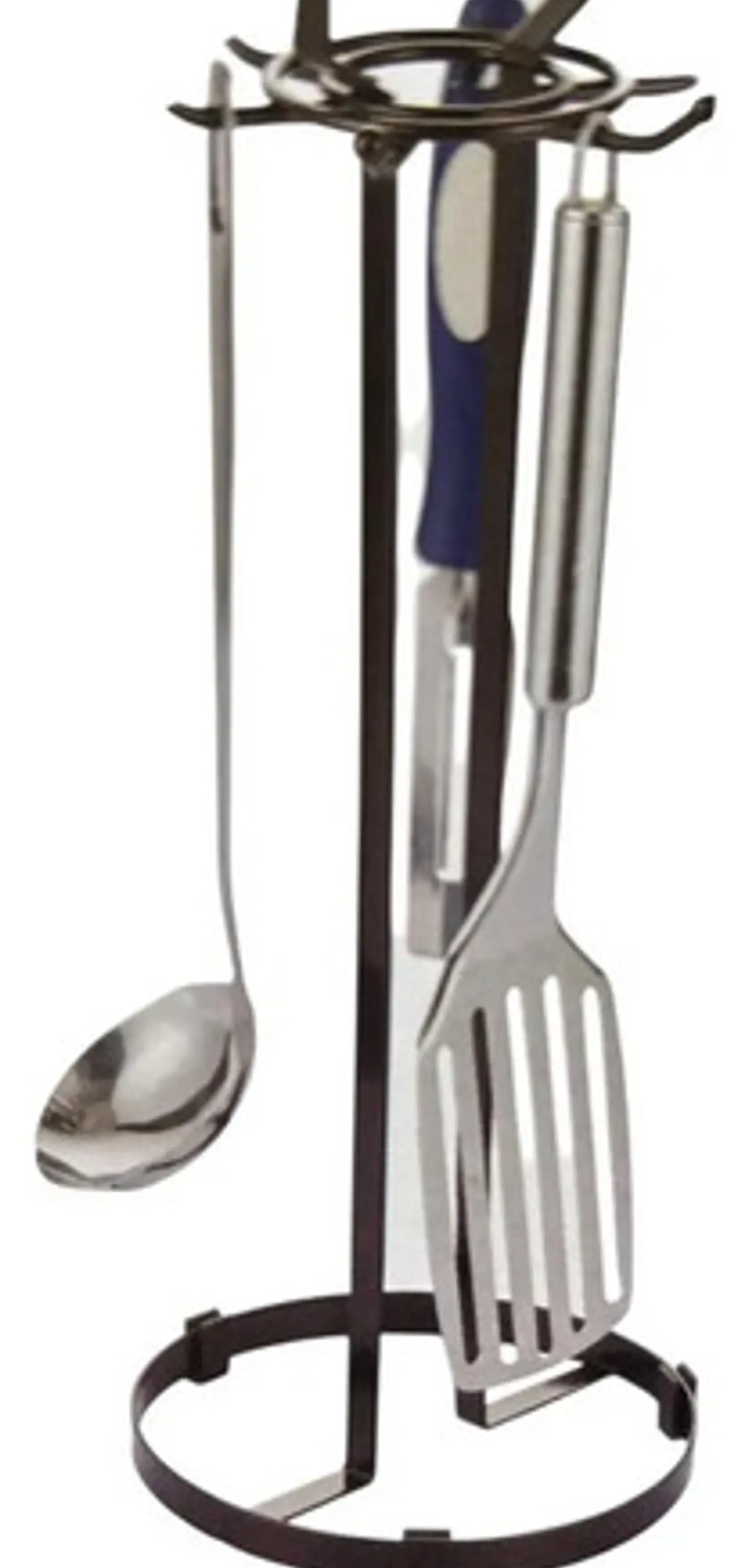 Base Utensilios Cocina Cucharones 6 Piezas Con Base De Acero 1