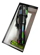 Linterna Led Ajustable Zoom Recargable Super Brillo Usb Blanco Negro - Miniatura 3