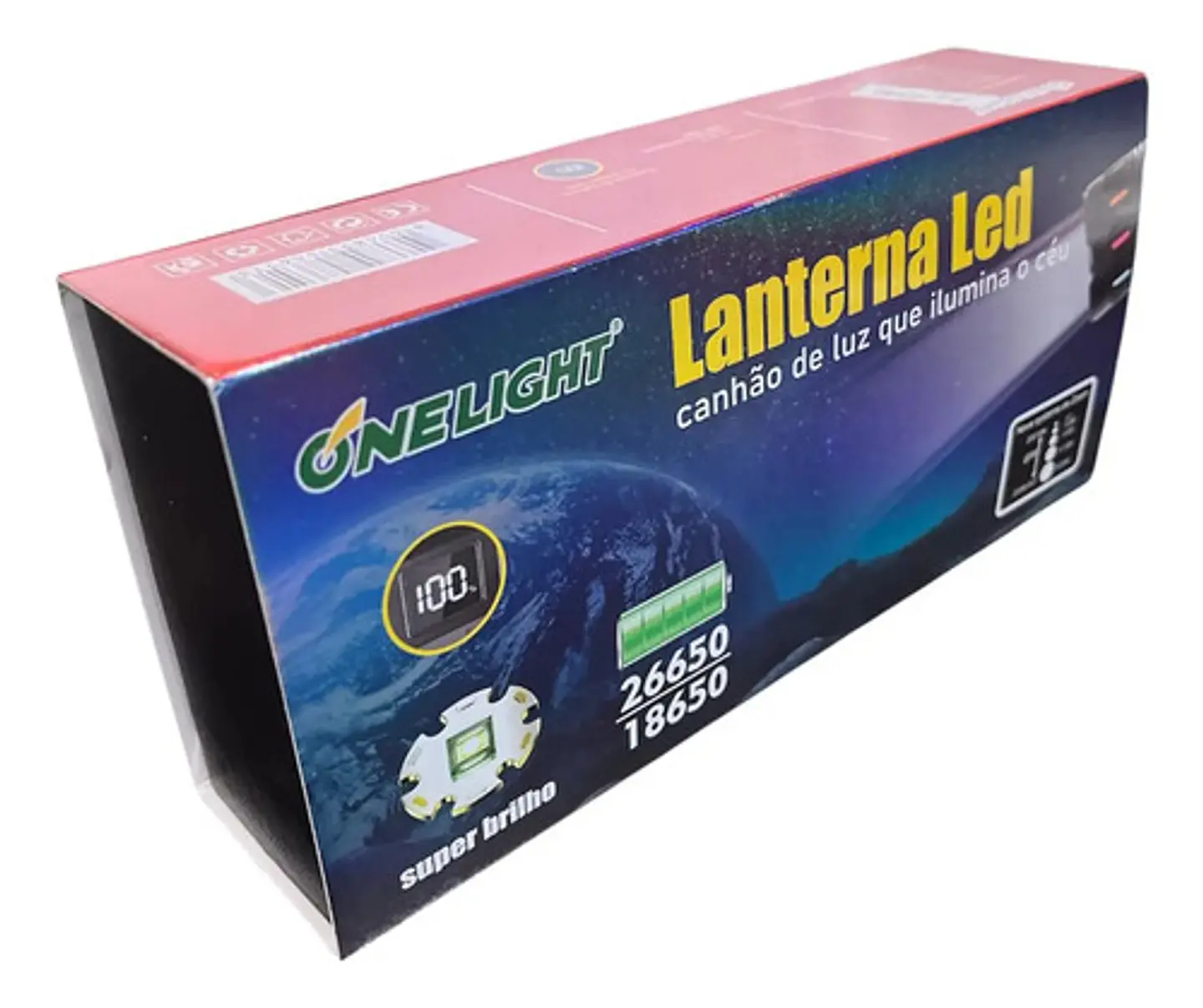 Linterna Led Ajustable Zoom Recargable Super Brillo Usb Blanco Negro 6