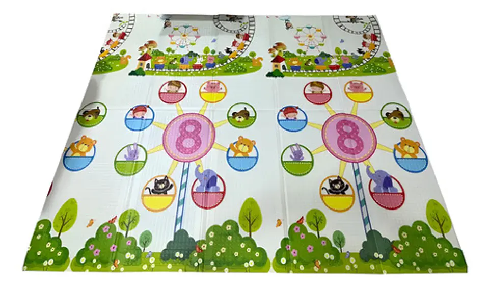 Tapete De Gateo Didactico Para Bebe Foamy 178cmx190cm 13