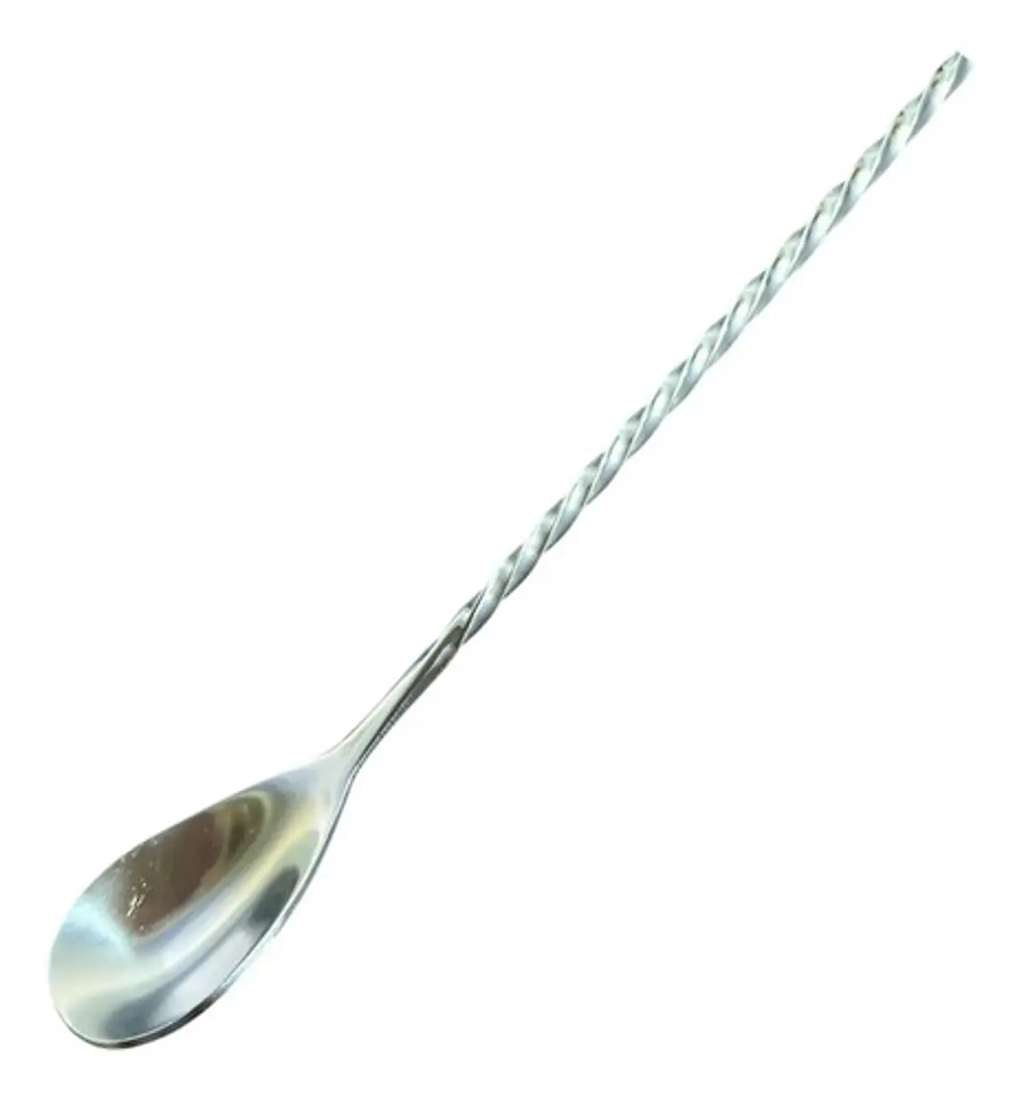 Cuchara/tenedor Cocteles Vatidora Metalica 40cm Plateado 3
