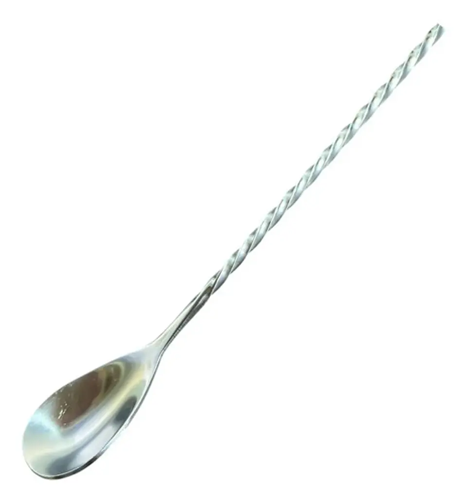 Cuchara/tenedor Cocteles Vatidora Metalica 40cm Plateado 3