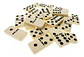 Domino Profesional Caja Madera Ficha Gruesa 54x12mm Guajiro - Miniatura 3