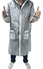 Capa Impermeable Fino Lluvia Adulto  Transparente - Miniatura 3