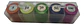 100 Fichas Poker Casino Sencilla Color Calidad Vegas Apuesta - Miniatura 2