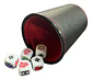 Cacho Yahtzee Juego De Mesa Tatuco En Cuero + 5 Dados - Miniatura 2