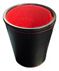 Cacho Yahtzee Juego De Mesa Tatuco En Cuero + 5 Dados - Miniatura 4