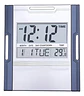 Reloj Digital Pared Cuadrado Kadio Kd-3810n Lcd Temperatura Y Alarma Azul Marino - Miniatura 2
