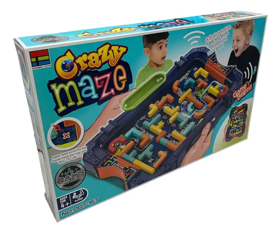Laberinto De Locura Para Niño Juego De Habilidad 2