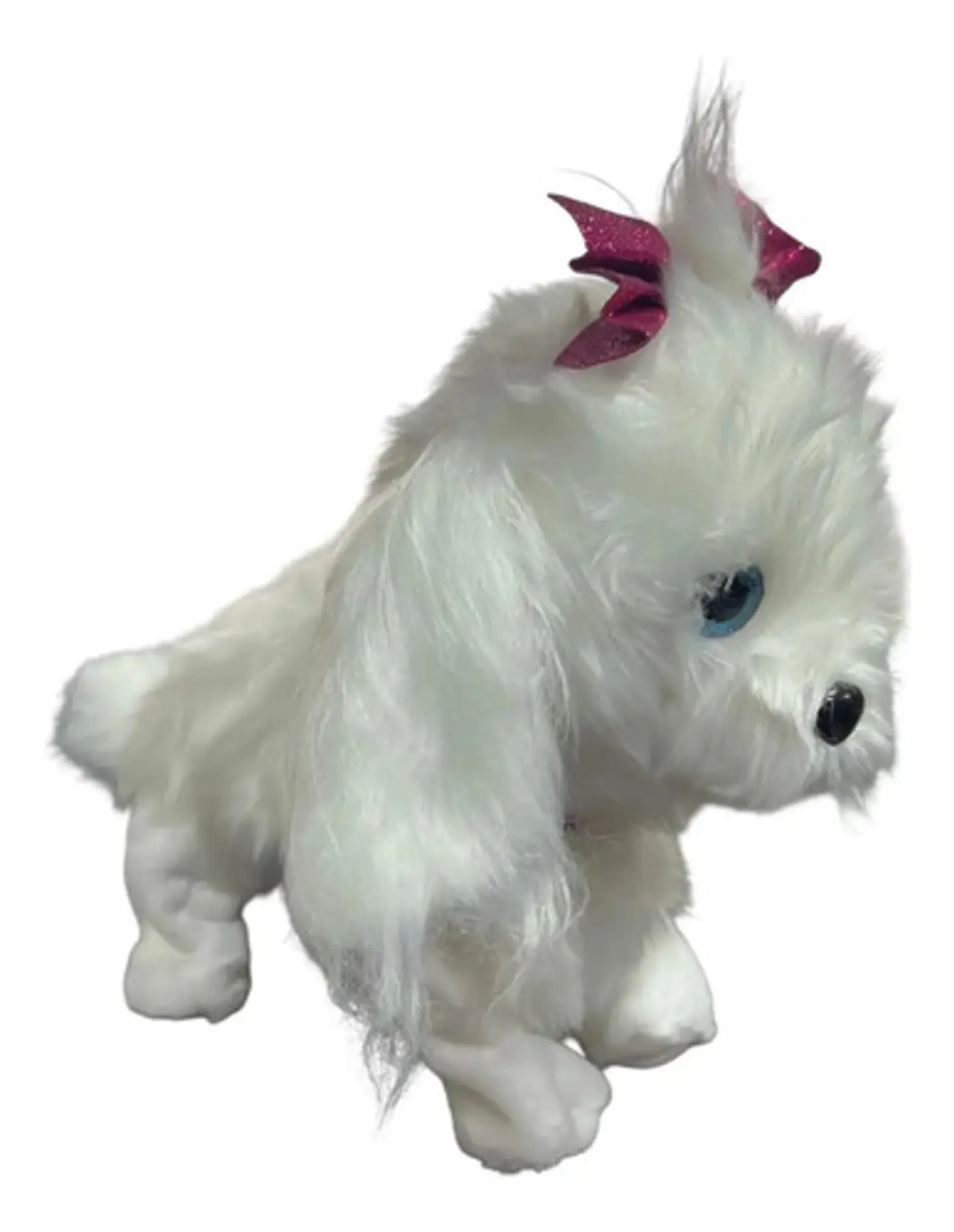 Perro Peluche Interactivo Camina Ladra Acostarse Pararse Pño 4