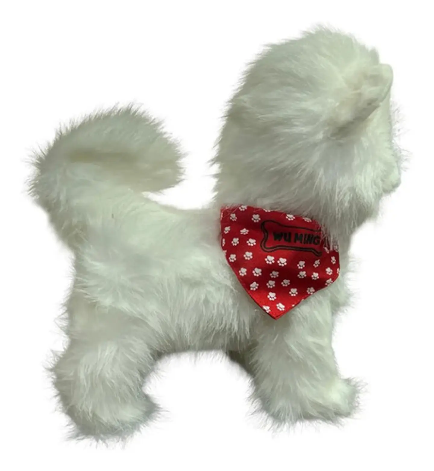 Perro Peluche Control Collar Camina Ladra Mueve La Cola Gran 6