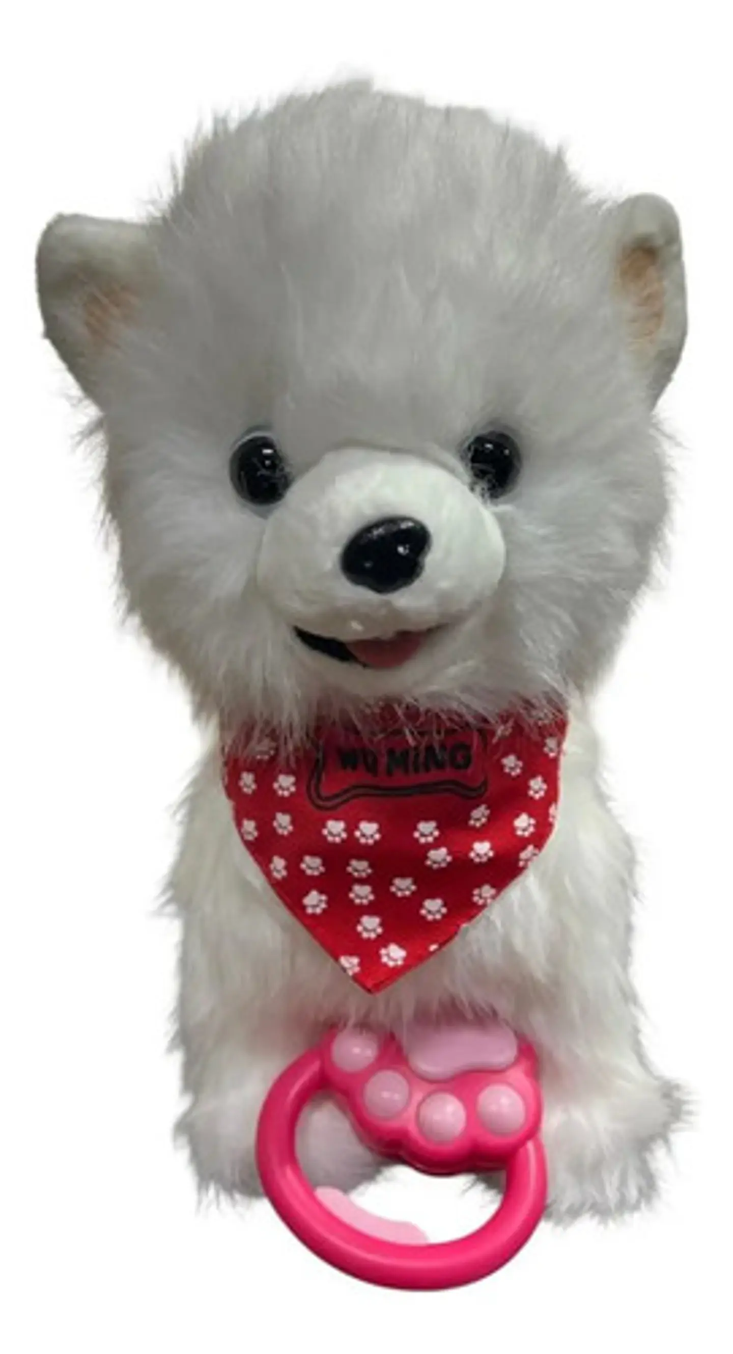 Perro Peluche Control Collar Camina Ladra Mueve La Cola Gran 8
