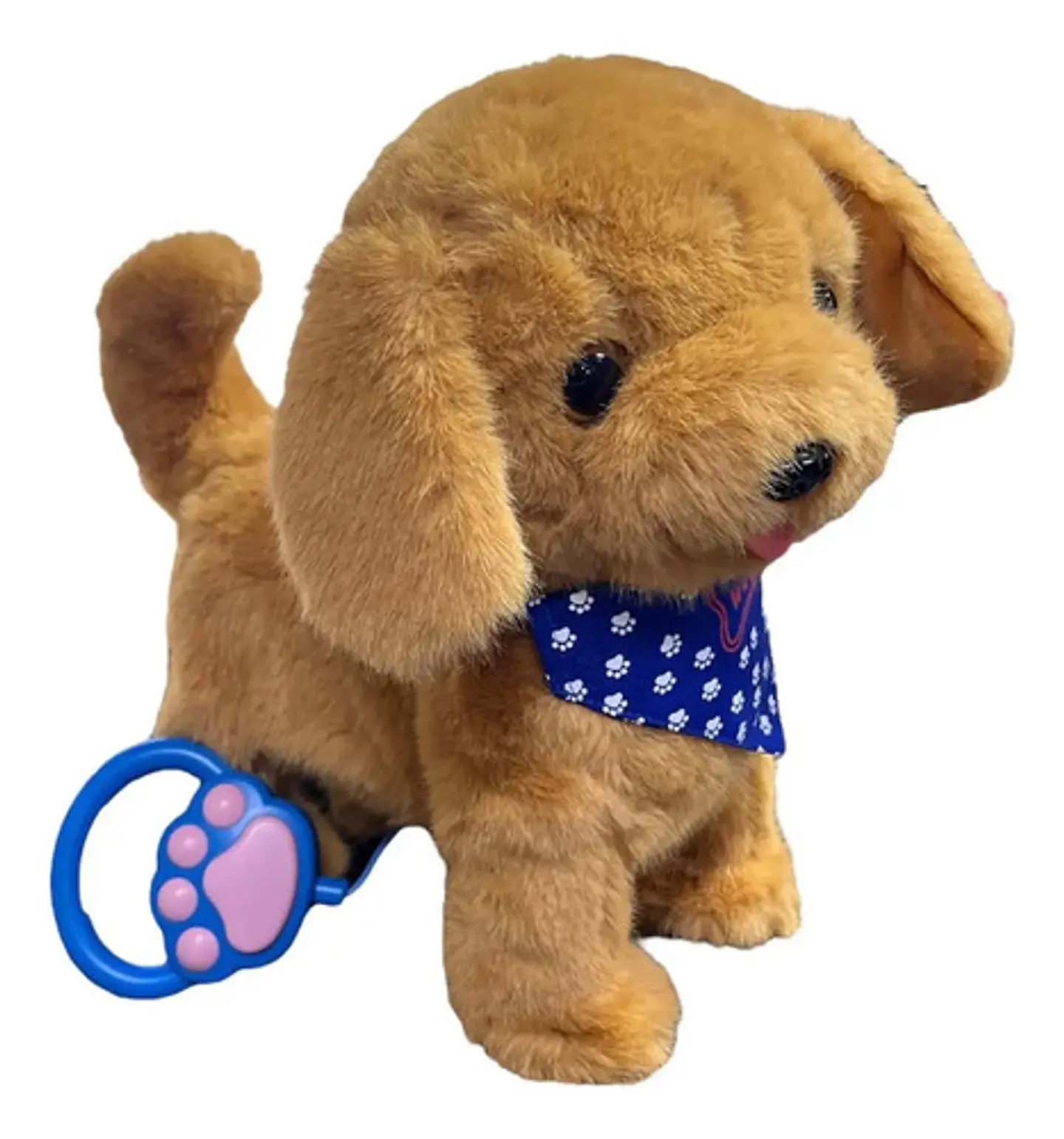 Perro Peluche Control Collar Camina Ladra Mueve La Cola Gran 9
