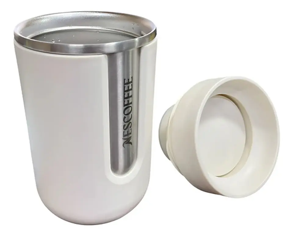 Vaso Termico Con Tapa De Rosca Bebedero Retractil 300ml 1