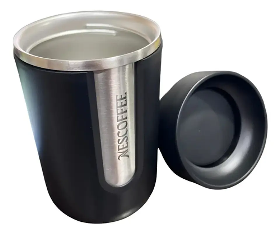 Vaso Termico Con Tapa De Rosca Bebedero Retractil 300ml 9
