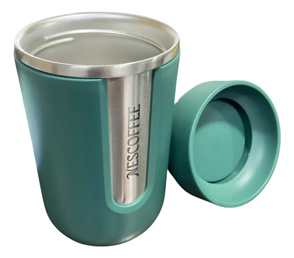 Vaso Termico Con Tapa De Rosca Bebedero Retractil 300ml 17
