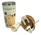 Termo Vaso Capibara Tapa Rosca 2 Modos Diferentes De Beber - Miniatura 1