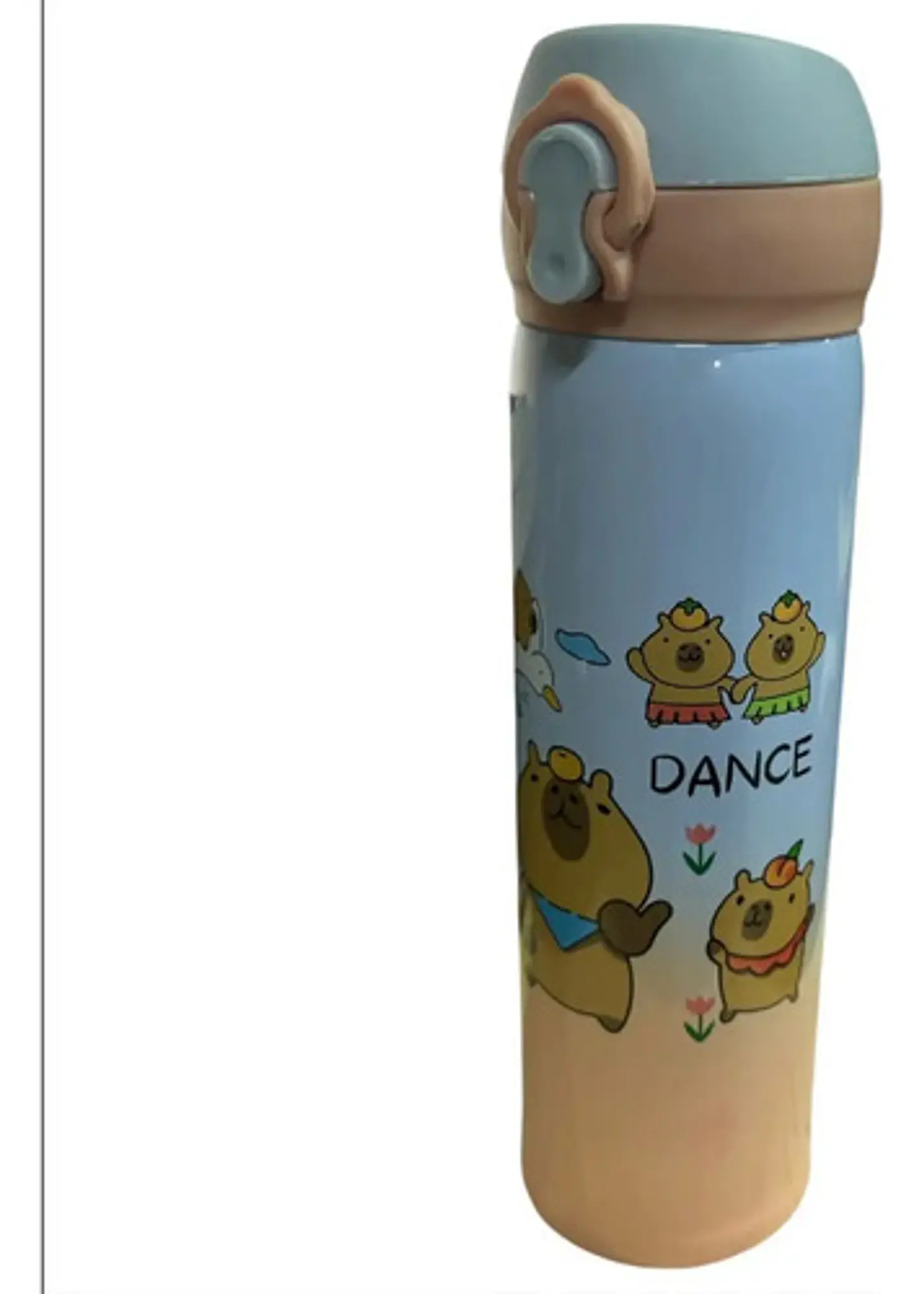 Termo Vaso Diseño Capybara Bebidas Calientes 500ml 2