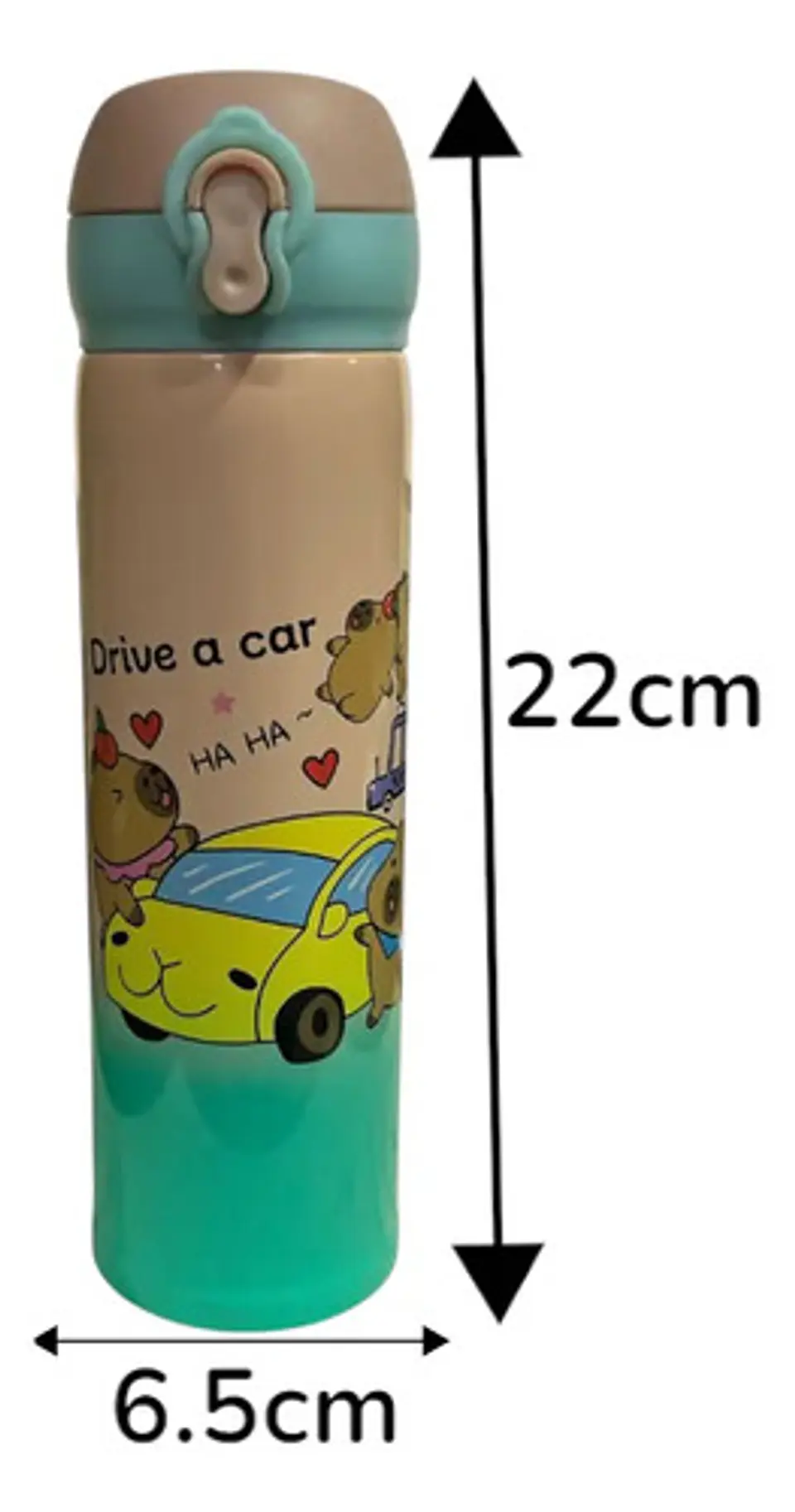 Termo Vaso Diseño Capybara Bebidas Calientes 500ml 8