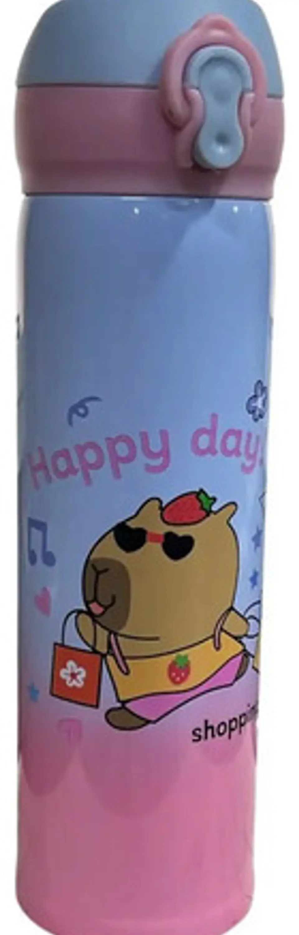Termo Vaso Diseño Capybara Bebidas Calientes 500ml 14
