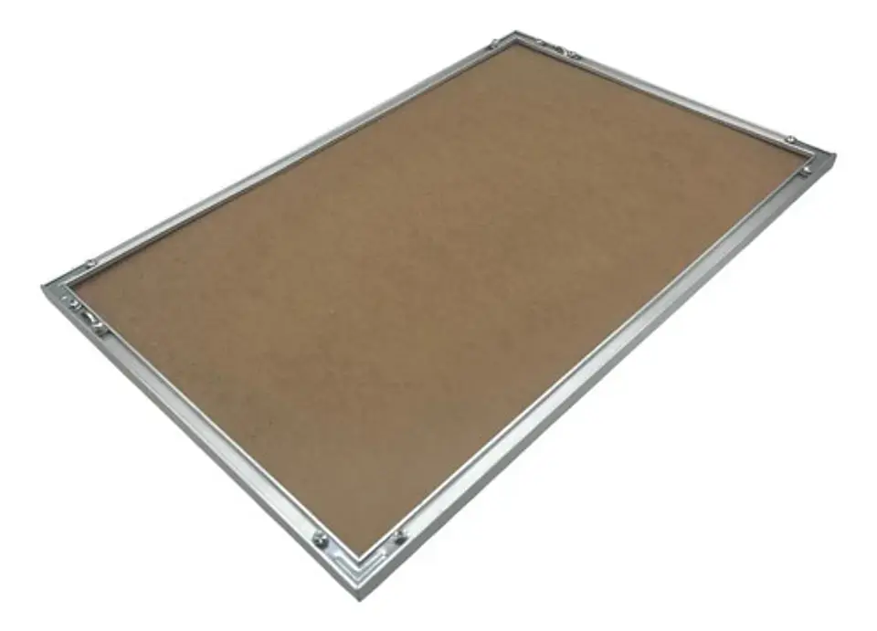 Tablero Aluminio Corcho 45 X 30 Recordatorio Pequeño Hogar 2