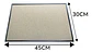 Tablero Aluminio Corcho 45 X 30 Recordatorio Pequeño Hogar - Miniatura 8