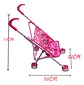 Cochecito  Juguete Plegable Niñas Muñecas Coche So-6617 - Miniatura 4
