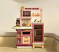Set Cocina Juguete Infantil Vapor Agua Sonidos Luz Grande  - Miniatura 3