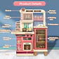 Set Cocina Juguete Infantil Vapor Agua Sonidos Luz Grande  - Miniatura 4