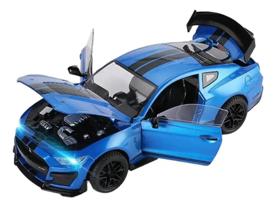 Ford Mustang Cobras Shelby Gt500 Miniatura Metal Coche 1/18 2