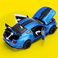 Ford Mustang Cobras Shelby Gt500 Miniatura Metal Coche 1/18 - Miniatura 3