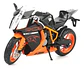 Moto Deportiva K 1:12 Negro T Genérica M Coleccion - Miniatura 4