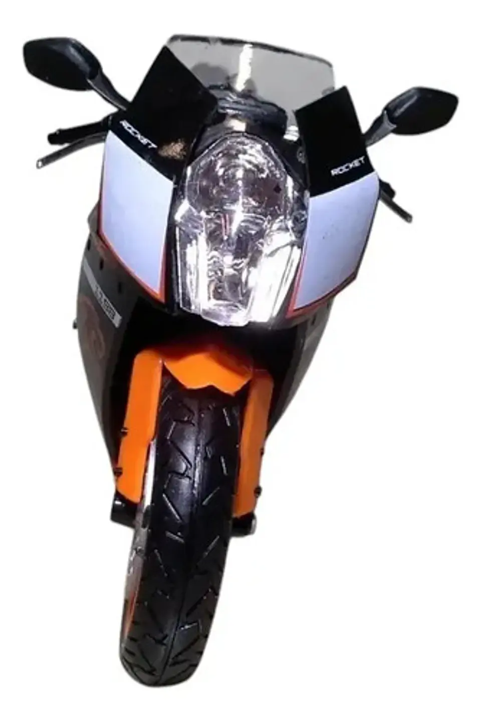 Moto Deportiva K 1:12 Negro T Genérica M Coleccion 7