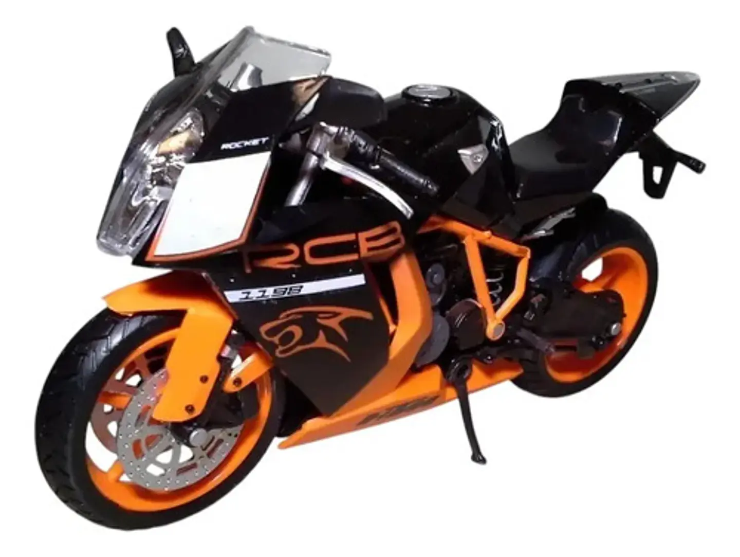 Moto Deportiva K 1:12 Negro T Genérica M Coleccion 8