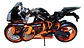 Moto Deportiva K 1:12 Negro T Genérica M Coleccion - Miniatura 10