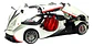 Pagani Huayra Roadster, Escala 1/24, 27cms Largo, Metalico. - Miniatura 5
