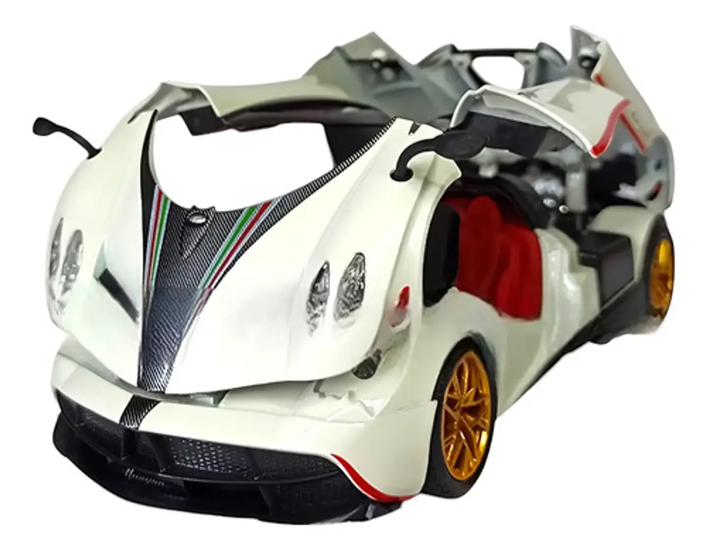 Pagani Huayra Roadster, Escala 1/24, 27cms Largo, Metalico. 6
