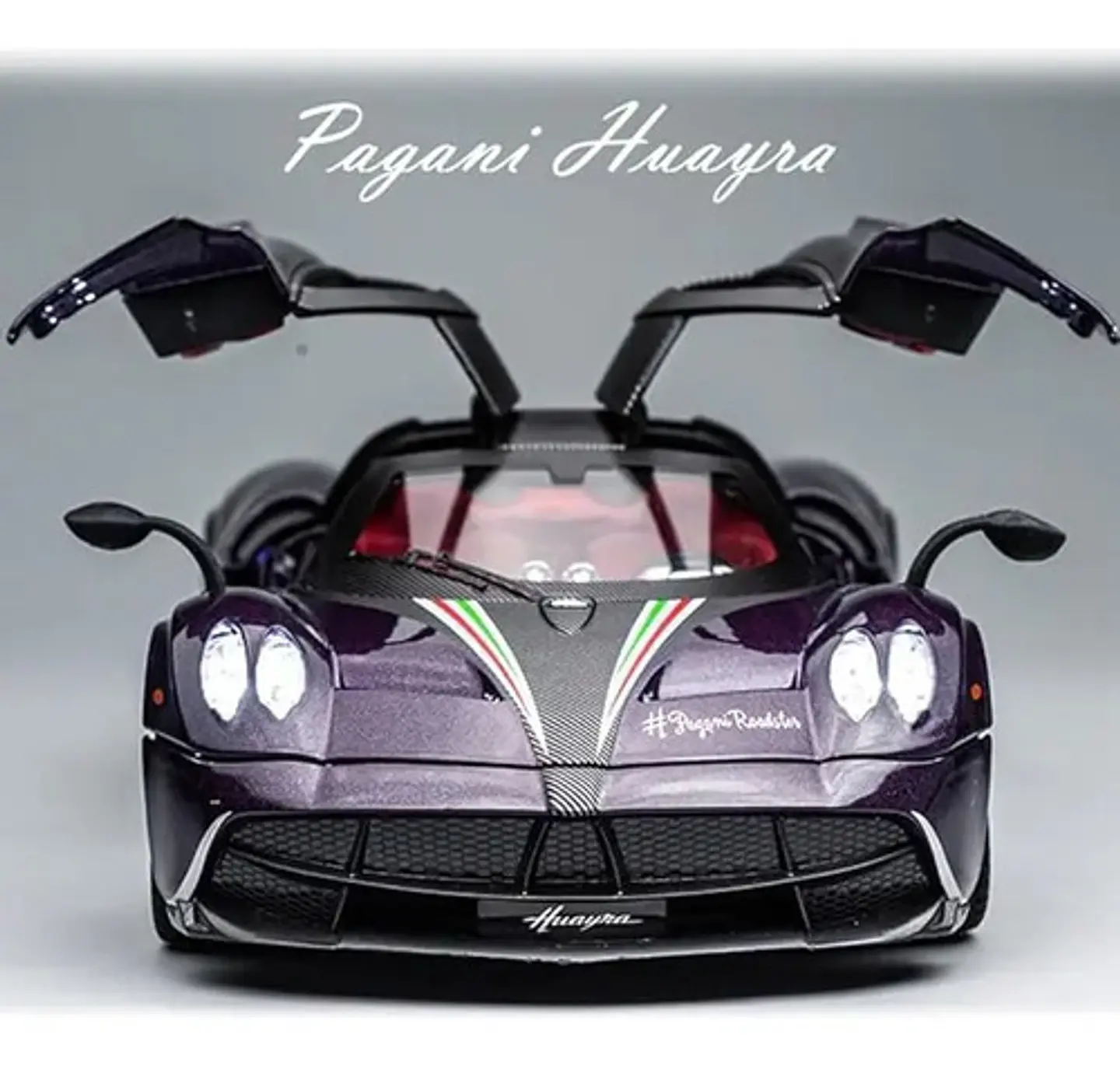 Pagani Huayra Roadster, Escala 1/24, 27cms Largo, Metalico. 9