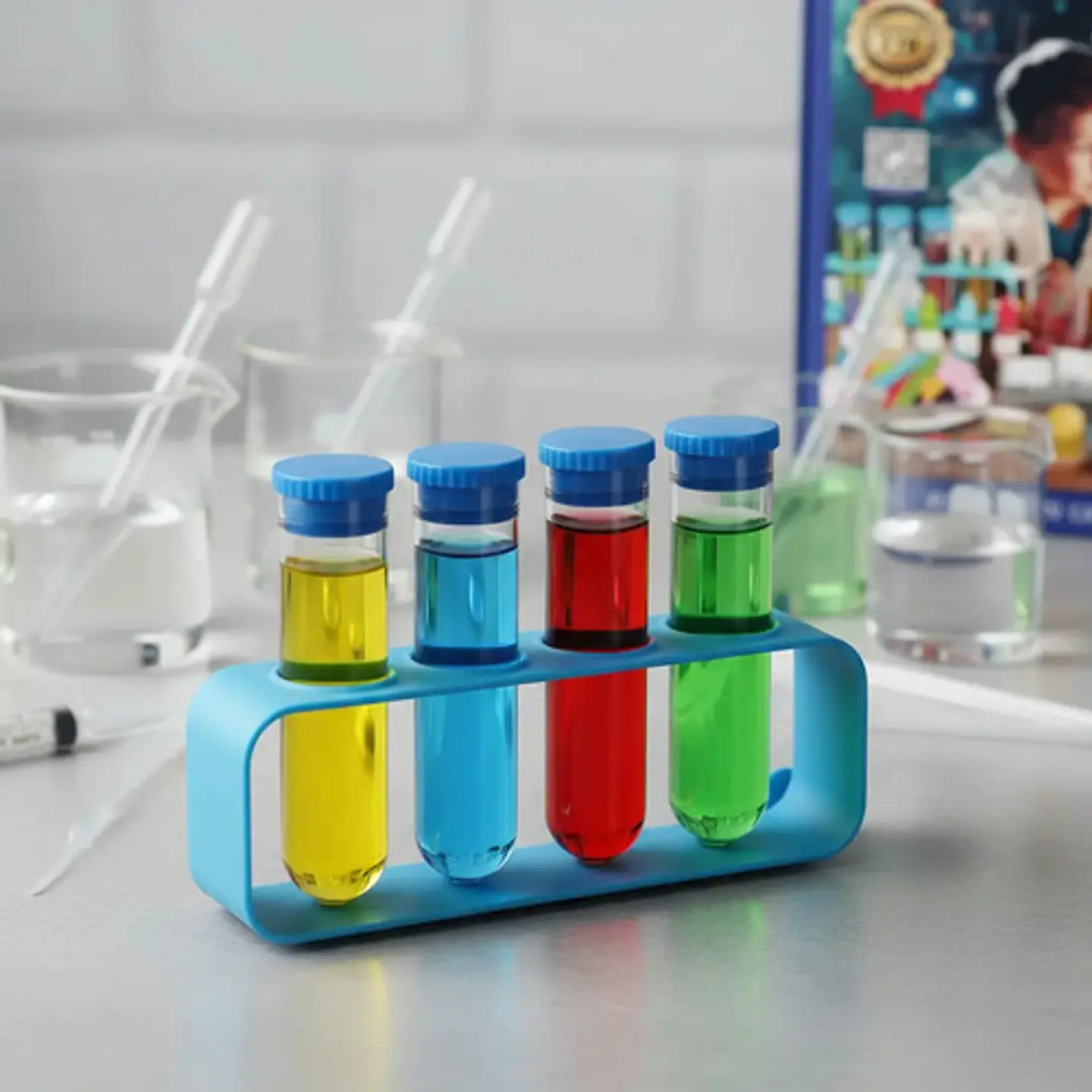 Laboratorio 270 Experimentos Cientificos Niños Probeta 11