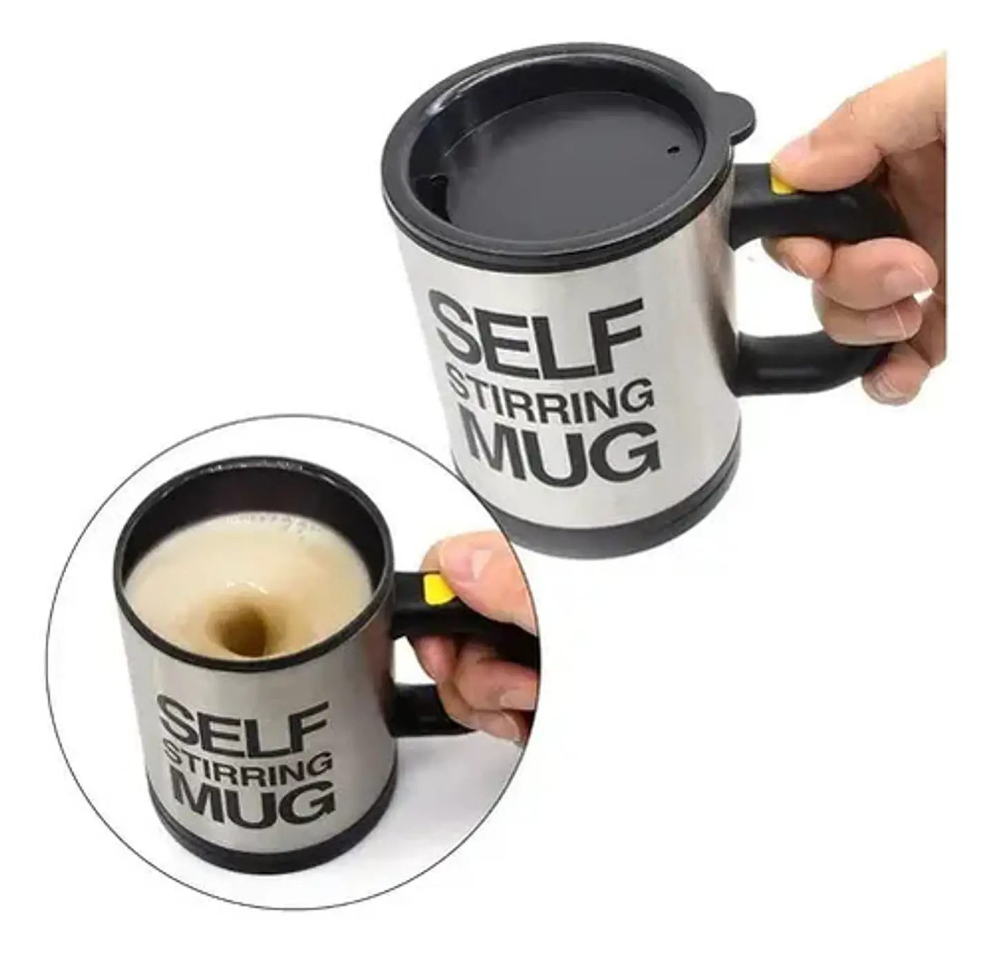 Mug Vaso Mezclador Bebidas Batidojr Pilas Aaa Self Stirring 1