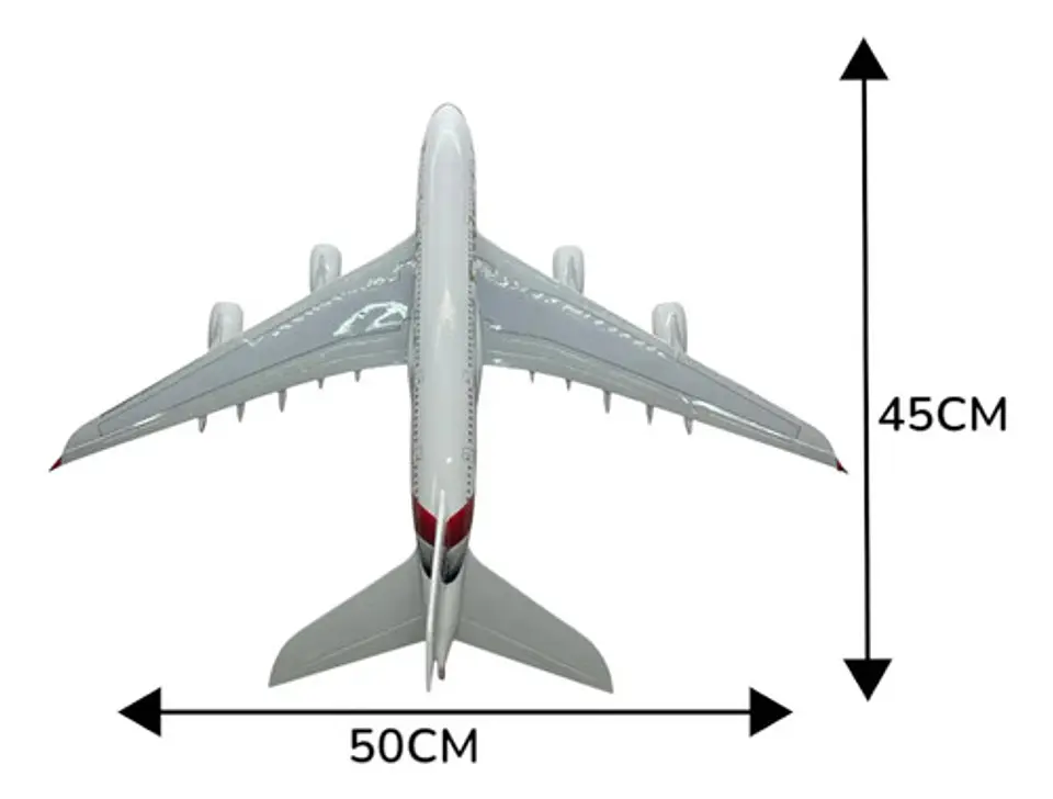 Aviónes Surtidos, Escala 1:160, 45 Cms De Largo, Sonidos. 10